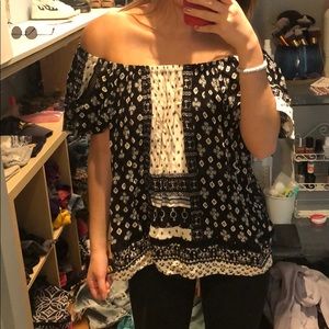 Off the shoulder top